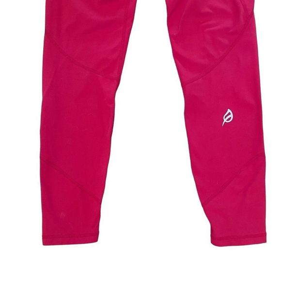 P'tula Alaniah High Rise Red Leggings with Side Pocket Women's size Medium - Picture 6 of 7